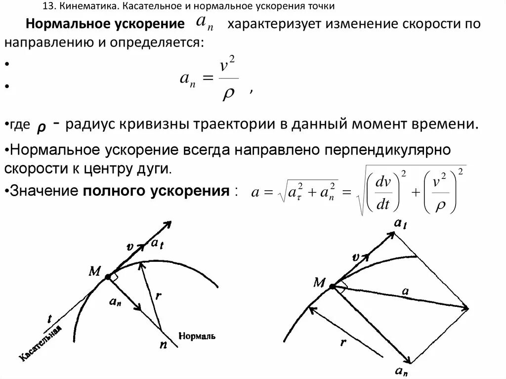 Нормальное ускорение материальной точки определяется формулой:. Касательное и нормальное ускорение формулы. Касательное ускорение точки. Касательное ускорение точки формула. Найти нормальное тангенциальное и полное ускорение