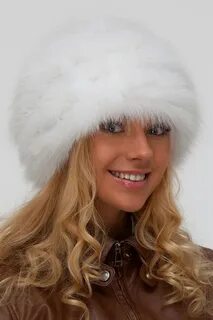 Большая белая шапка