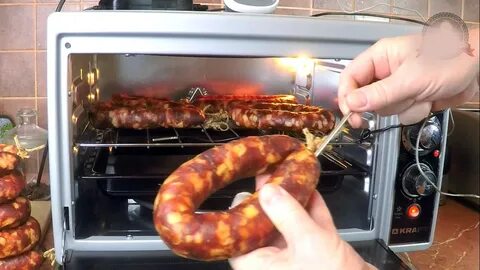 Время приготовления колбасы в духовке