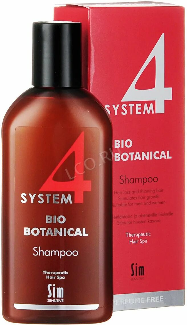 Шампунь SIM sensitive для роста волос Bio Botanical Shampoo System 4, 500 мл. SIM sensitive System 4 Bio шампунь против выпадения. SIM System 4 Bio Botanical шампунь 500мл. Система 4 шампунь 215 мл. System shampoo