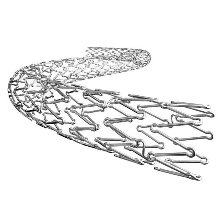 Лекарственный стент. Bare-Metal Stent. Cronus Plus scitech Stent. Тубулярный коронарный стент. Стент 4мм.