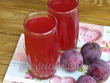 Сливовый компот сахар