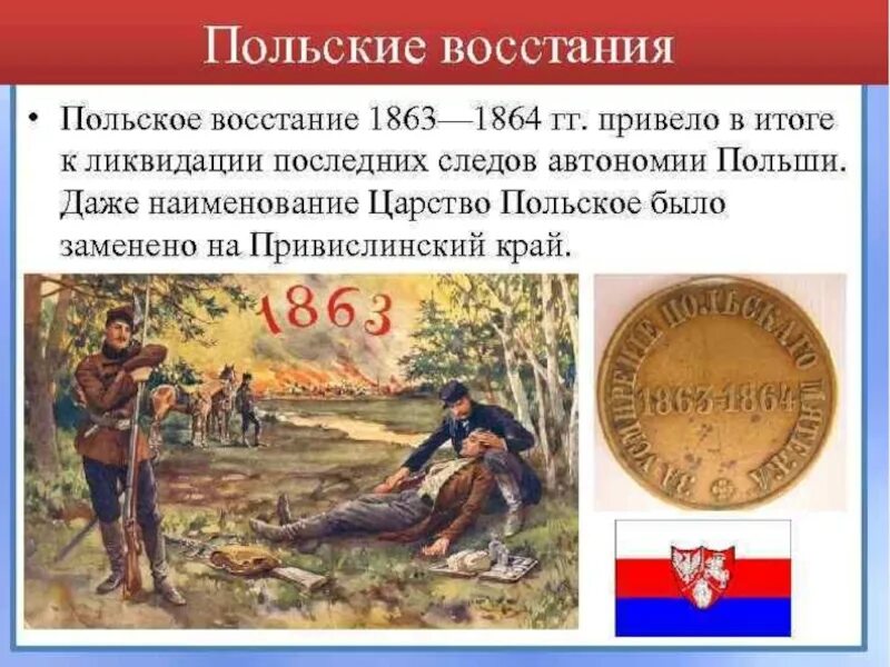 Польское восстание при александре 2. Польское восстание 1863-1864 хронология. в результате польского восстания 1863-1864 гг.:. причины поражения польского восстания 1863. польское восстание 1863 1864 г причины.
