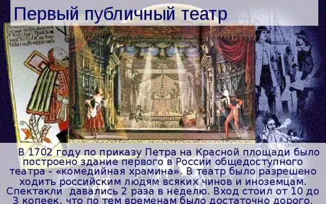 Театр в России при Петре 1. Первый публичный театр в России при Петре 1. Театр комедийная хоромина при Петре 1. Театры 1 мая