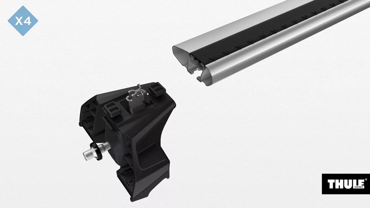 Thule flush rail. Thule evo flush rail. thule flush rail evo  710600. упоры для автомобилей с интегрированными рейлингами thule evo 710600. упоры thule 950.