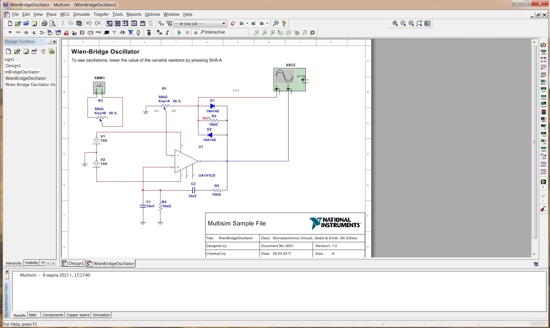 Ni circuit design suite
