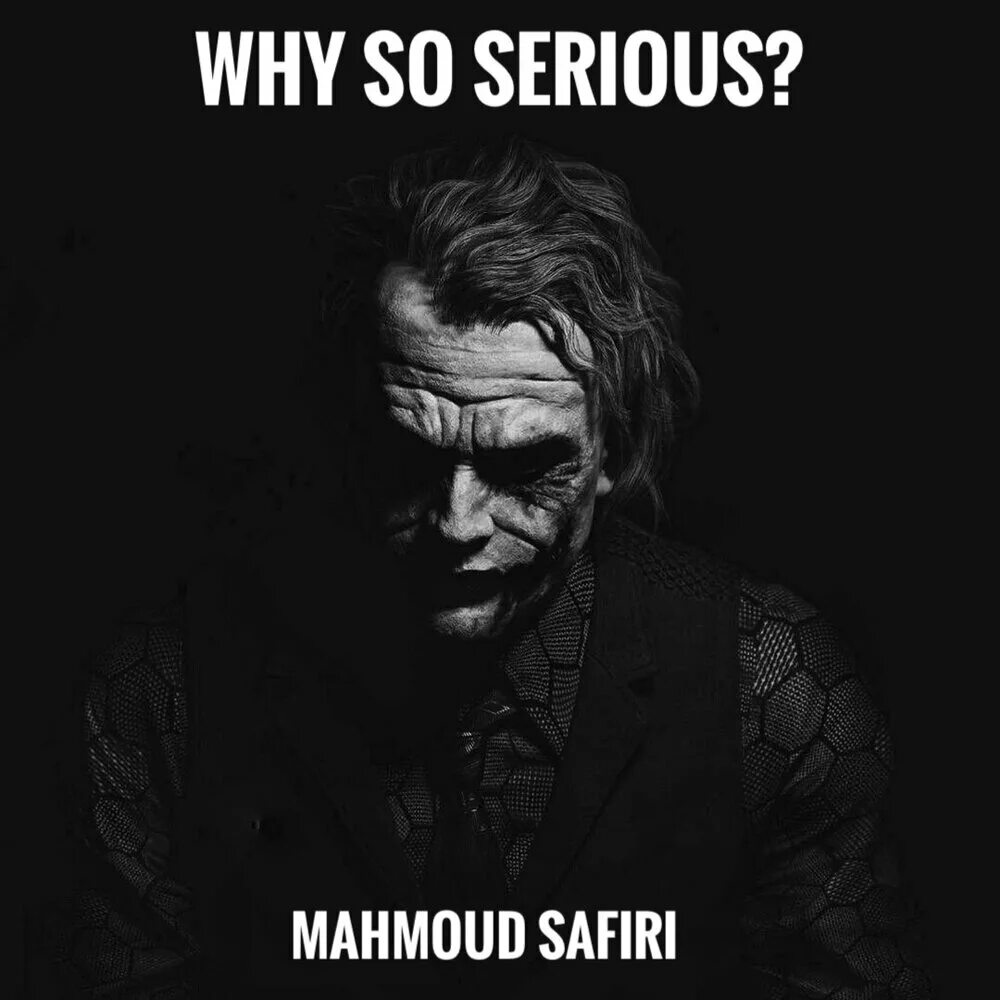 Why so serious. Why so serious заставка. Why do serious
