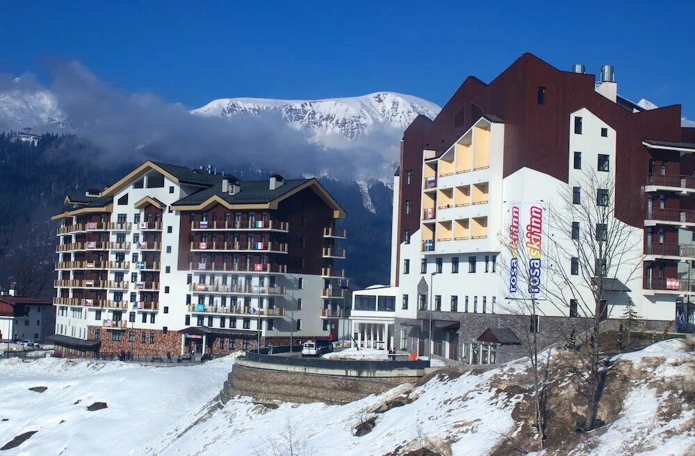 Rosa Ski Inn 3 красная Поляна. Rosa ski hotel