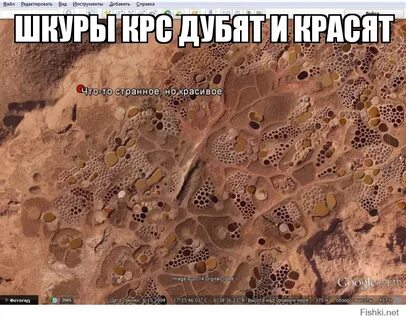 Странные места на карте