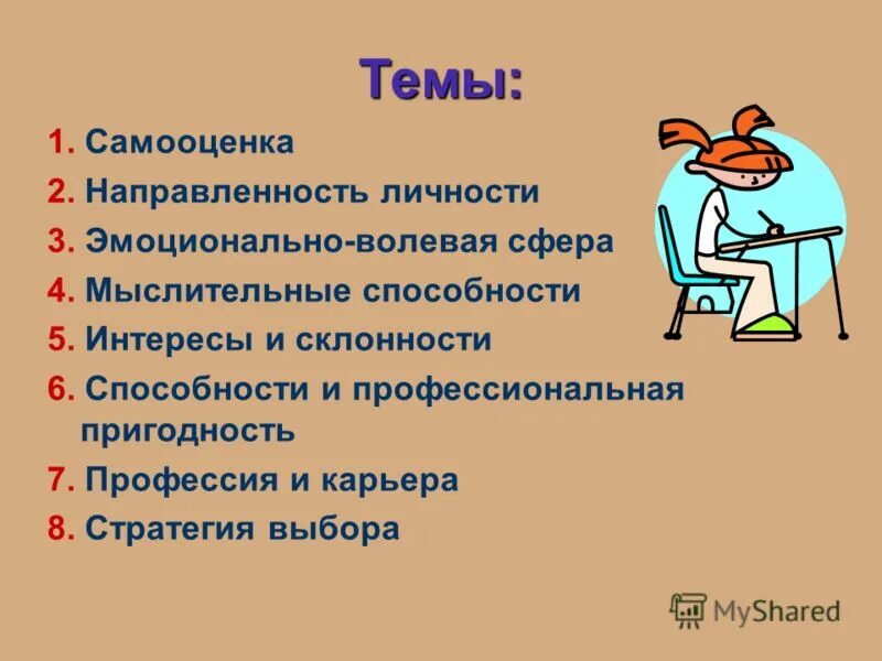 направленность личности интересы склонности