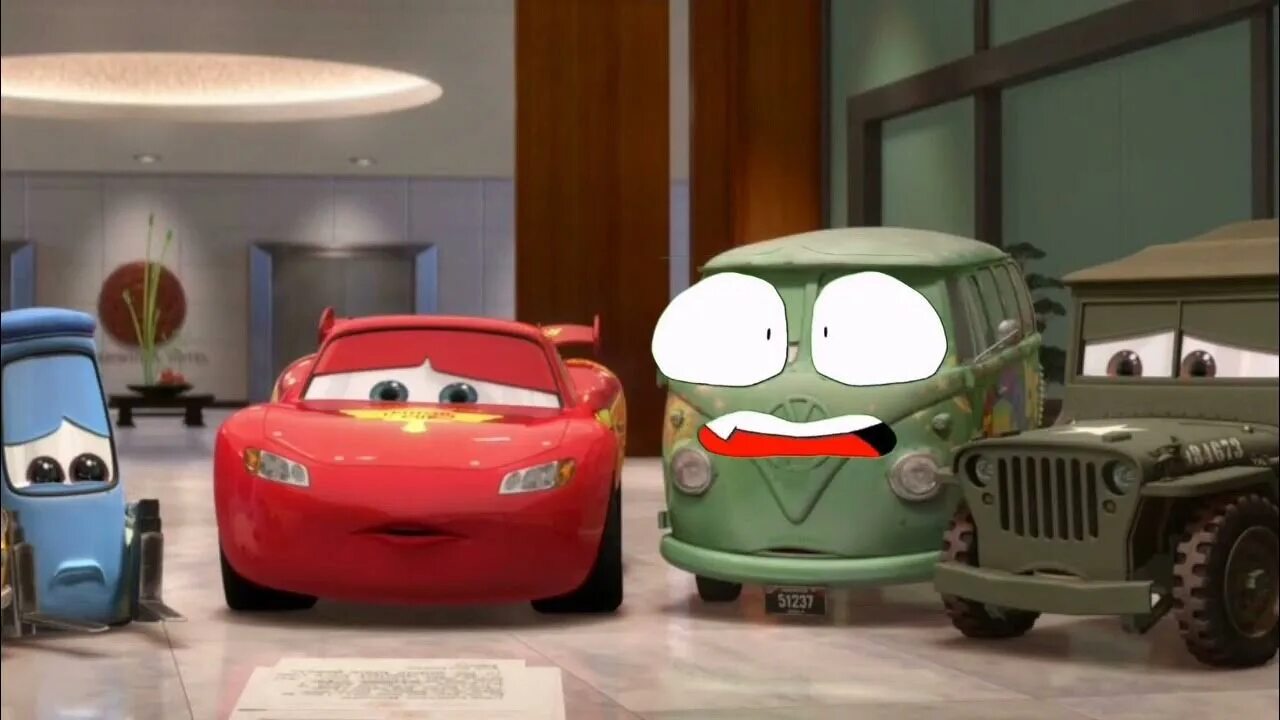 Молния Маквин и Мэтр Тачки 2. Car s friend