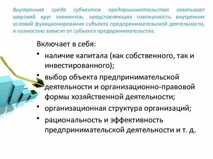 Цель субъектов бизнеса