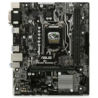 Материнская плата asus b250m k