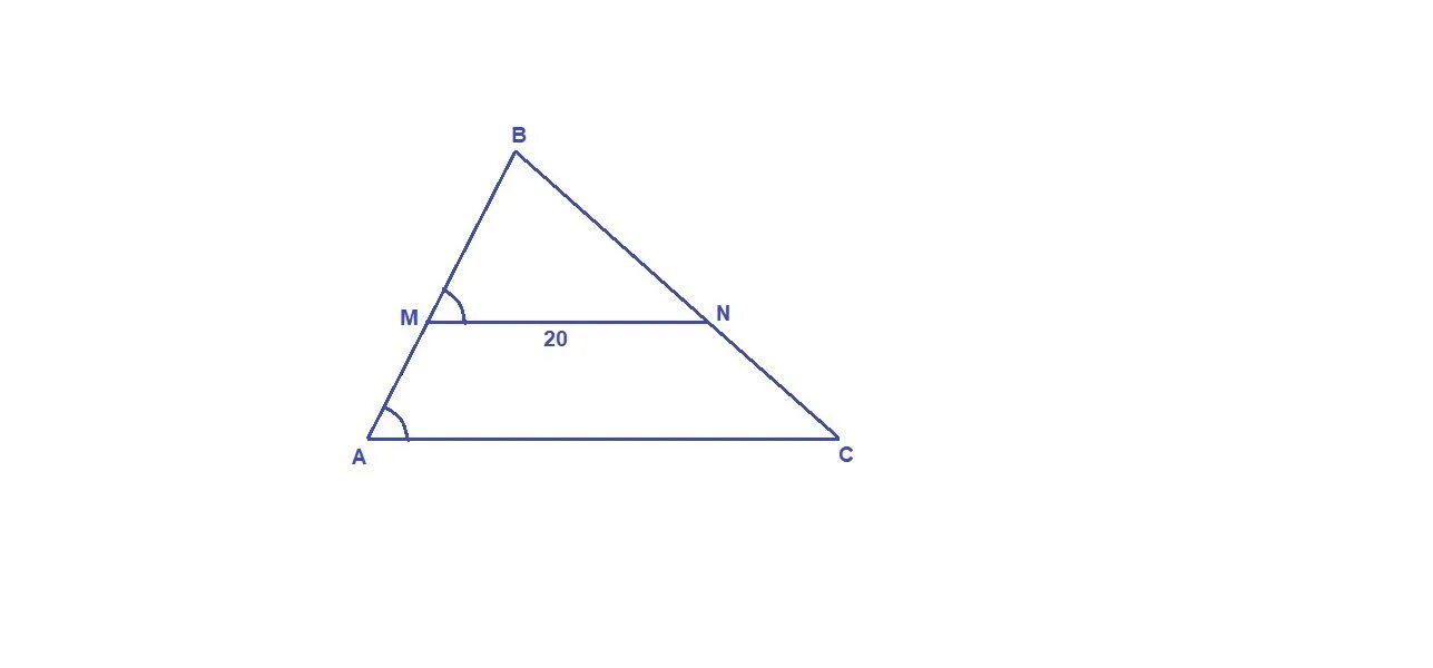 Найти ас рисунок 6. Треугольник ABC MN параллельно AC. Дано треугольник ABC MN параллельна AC. MN параллельно AC. Треугольник АВС MN параллельна AC.