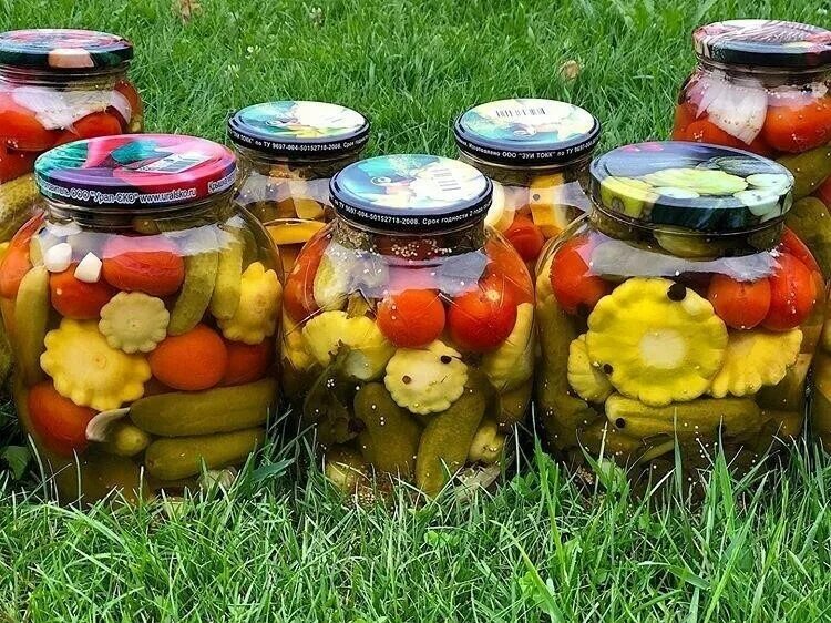 Рецепт засолки патиссонов на зиму