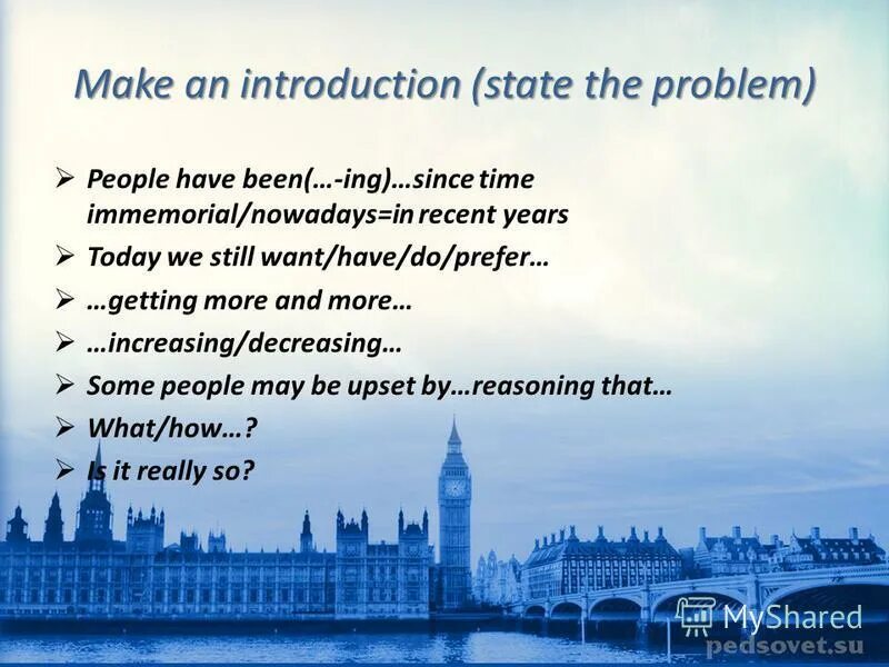 План параграфа. Написание эссе на английском. State introduction. State space representation. «ex aequo et bono» юрклиника.