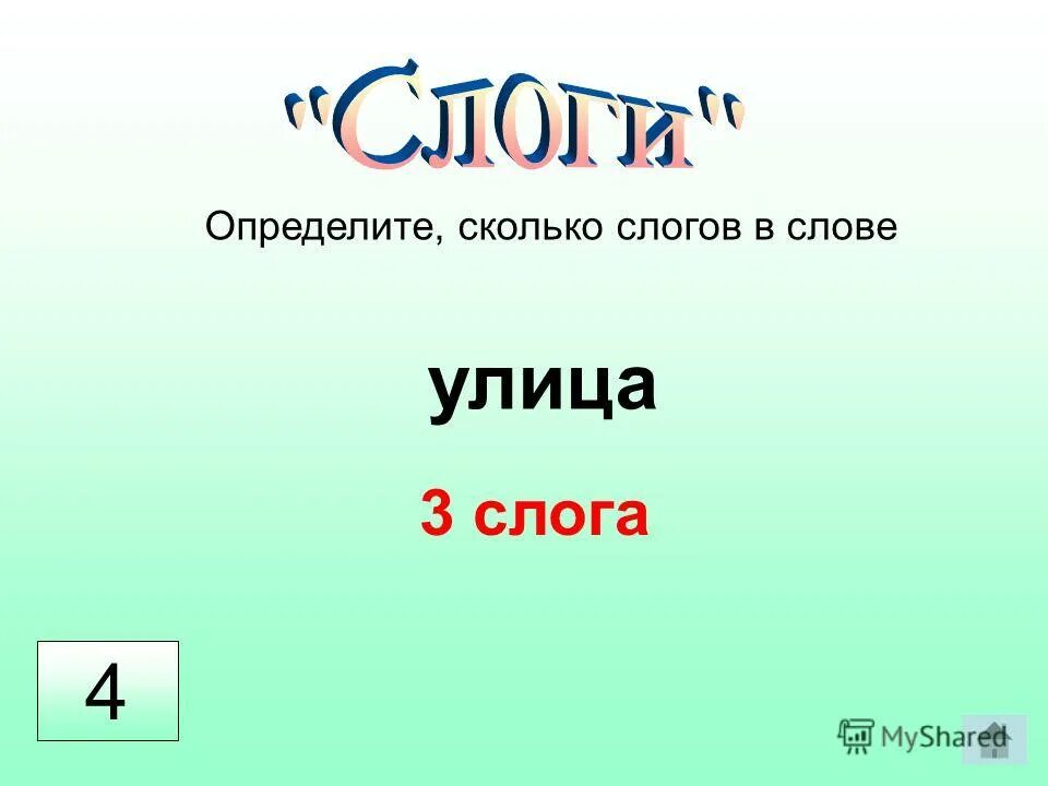 Слоги в слове юра