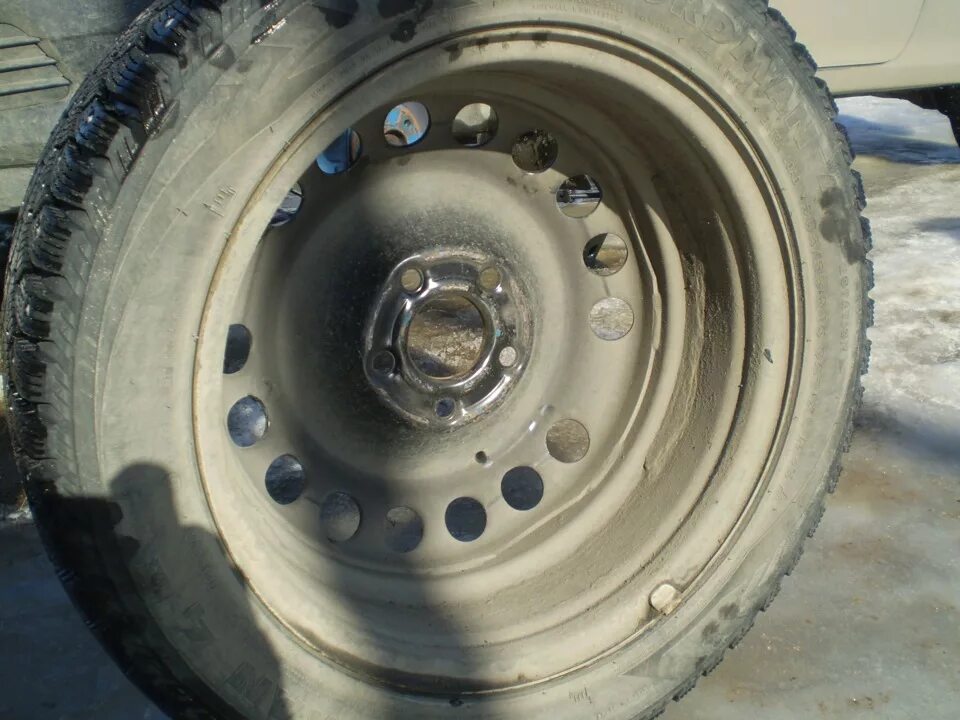 Поменял колесо по гарантии - Lada 2114, 1,5 л, 2004 года шины DRIVE2