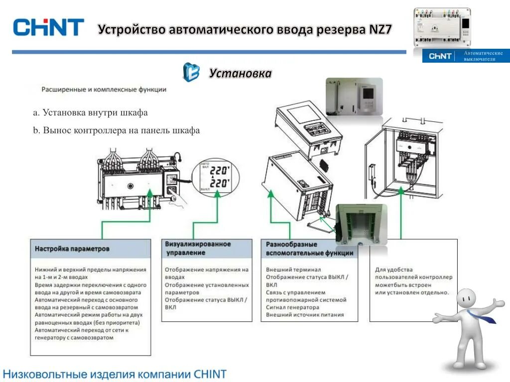 Функции автоматического устройства. Контроллер АВР nz7 CHINT. Контроллер АВР nz7-63. Контроллер АВР nz7 630. CHINT резерва схема автоматический ввод.