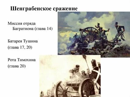 Шенграбенское сражение в романе какие главы