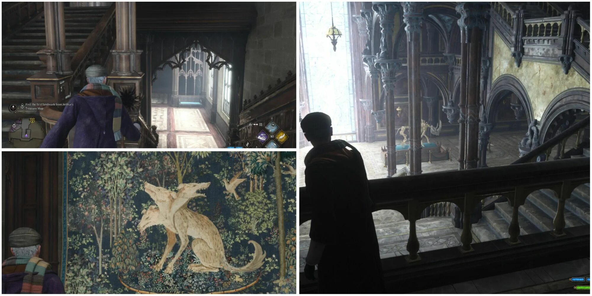 Дверная головоломка hogwarts legacy. Hogwarts legacy карта сокровищ. Сундук с глазами. Тайник в замке хогвартс. Карта сокровищ.