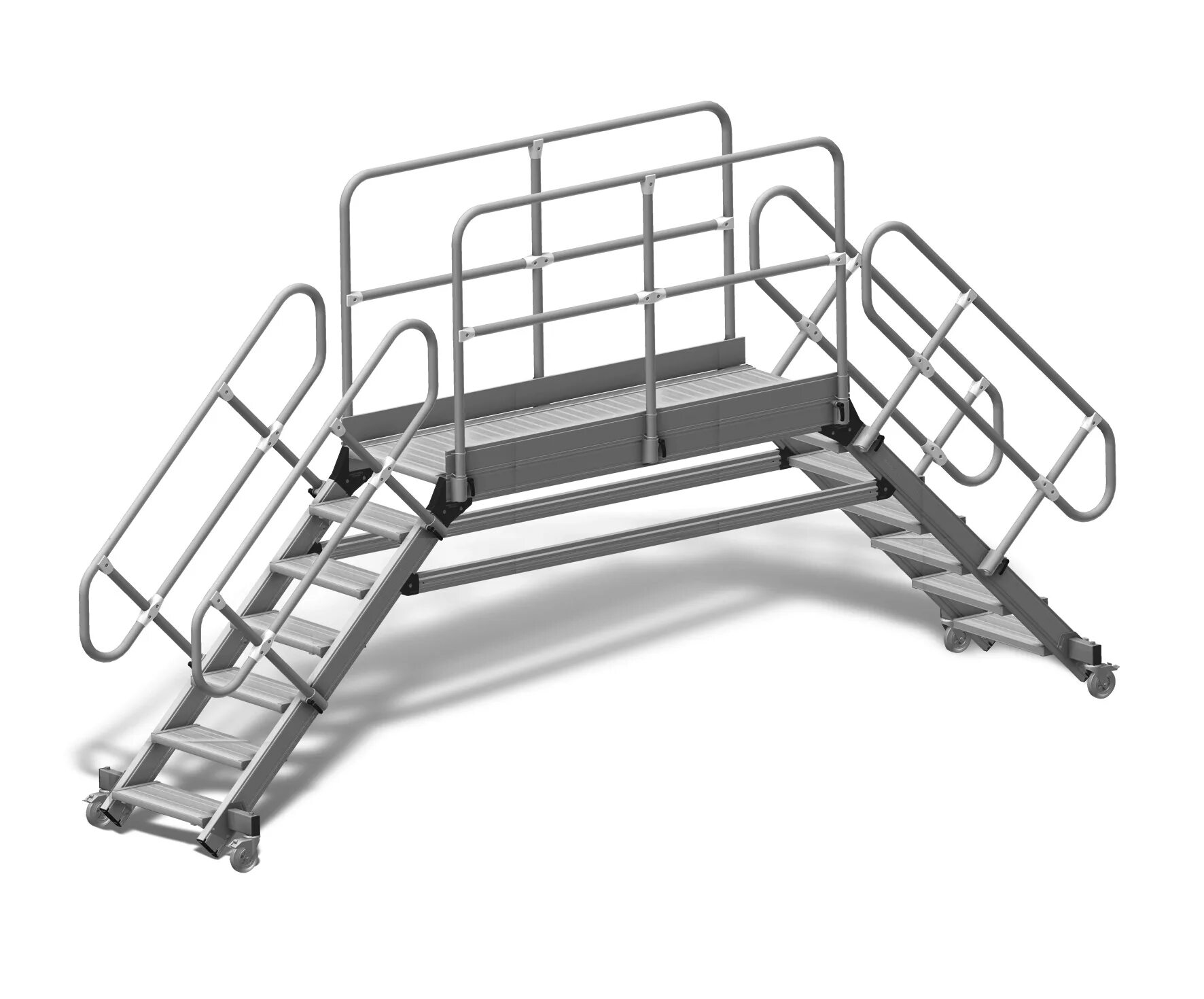 лестницы для осмотра оборудования. 0_передвижная площадка 660х640. площадка обслуживания 700х700мм (облегченная) по-н600. эстакада досмотровая рз. 00.