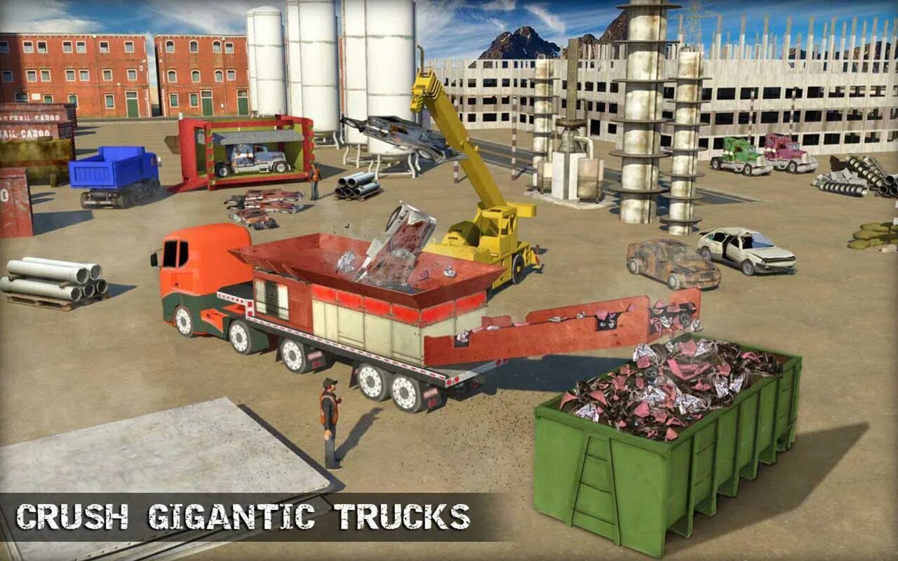 Помойка игра. Крашер игра. Игра Junkyard Builder. SIM Truck Crane 2020.