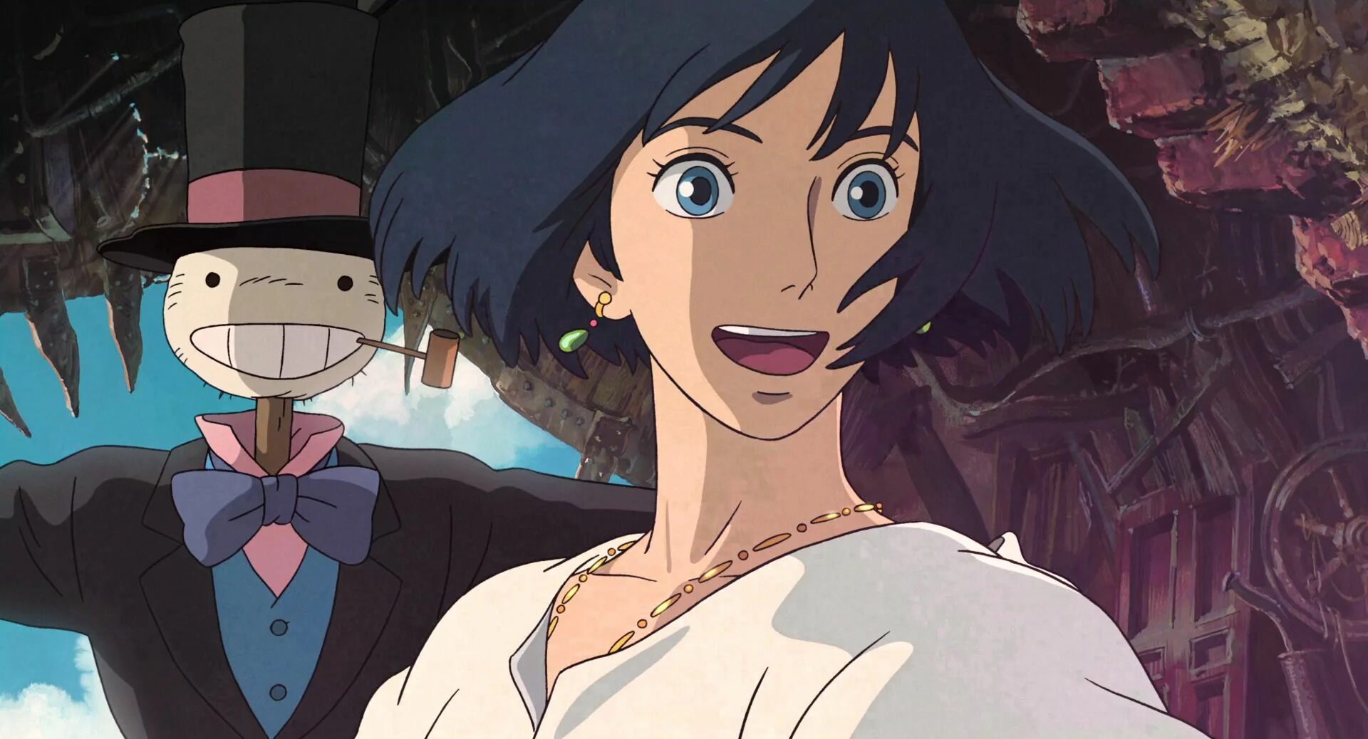 Конни ходячие мертвецы сериал. Ходячий замок хаула и софи. Хаяо миядзаки моменты из аниме хаул. Ходячий замок хаула и софи. Бойтесь ходячих мертвецов алиша 6 сезон.