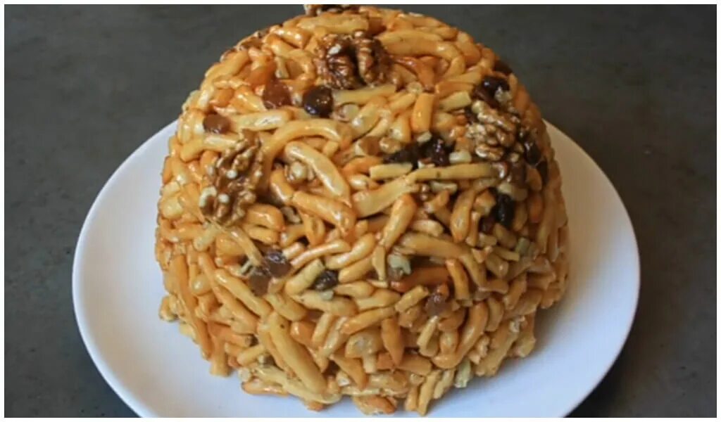 торт чак чак с медом рецепт