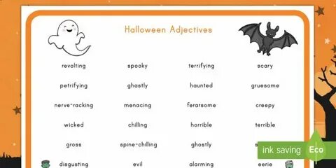The adjective story