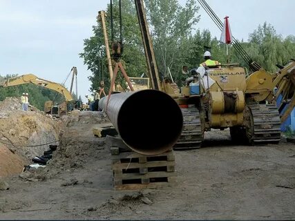 Демонтаж нефтепровода