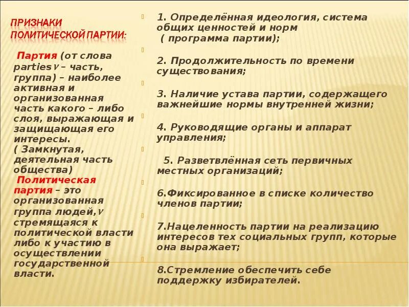 Слово партия какие слова. Партия слово. Партия слова политическая партия. Политическая партия сл.план. Партия это наиболее активная и организованная.