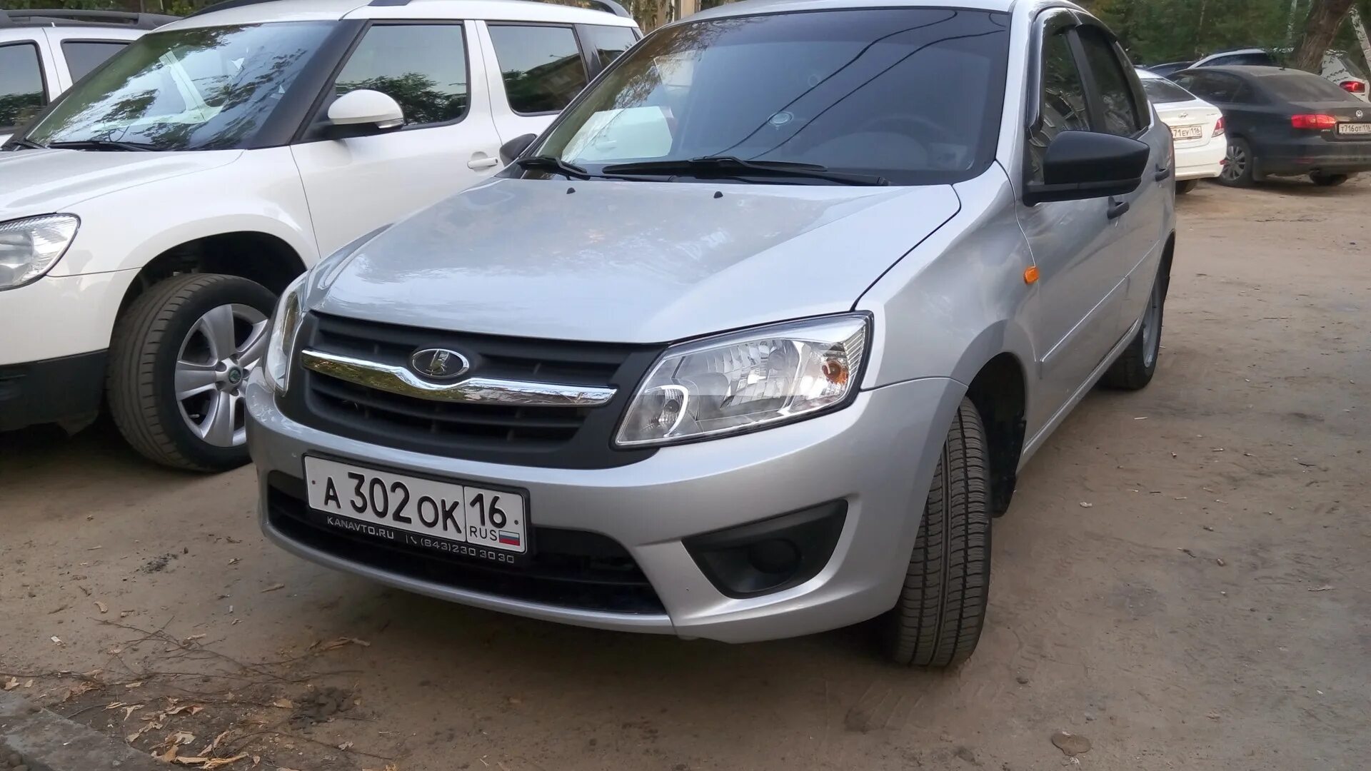 Наконец то переобулся! - Lada Гранта, 1,6 л, 2012 года шины DRIVE2