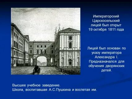 Предложения лицей