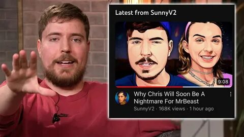 MrBeast hits out at youtuber sunnyv2 over transphobia toward chris tyson.
