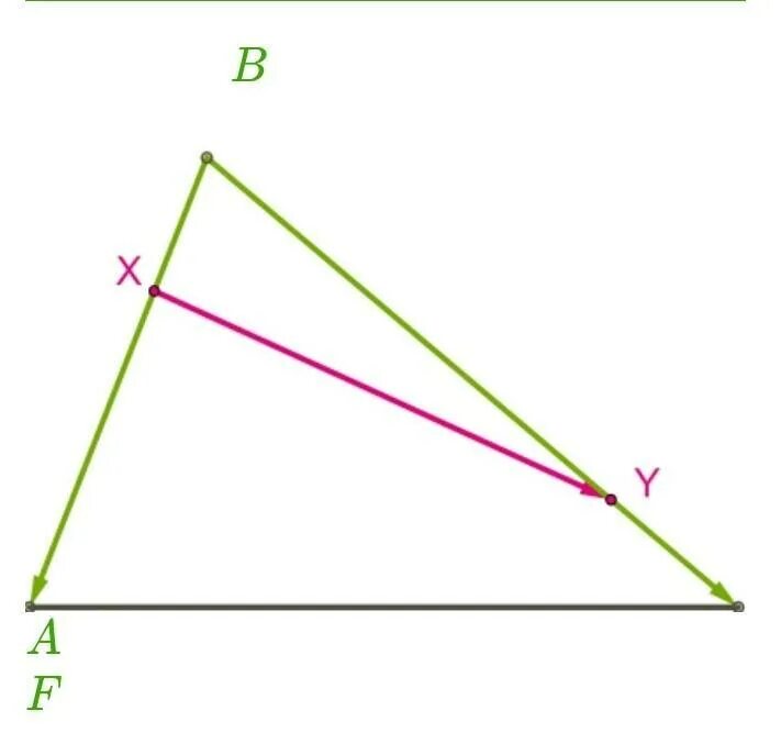 Точка делит сторону 1:3. Точка x делит сторону. X делит y. X делит y. X делит y.
