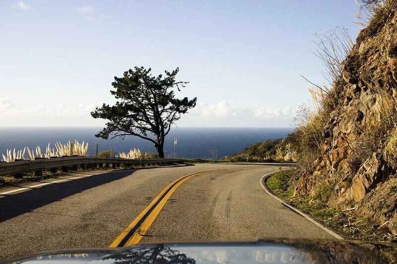 Вдоль шоссе по прямой установили. Дорога pacific coast highway. тихоокеанское шоссе калифорния. хайвей в лос анджелесе. лос анджелес пасифик коуст.