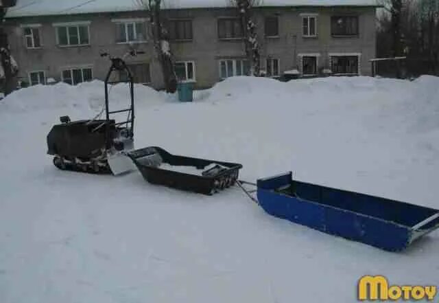 Несколько саней