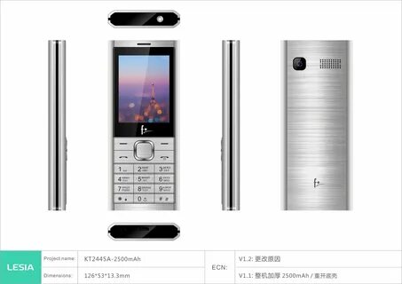 Телефон f b241 silver