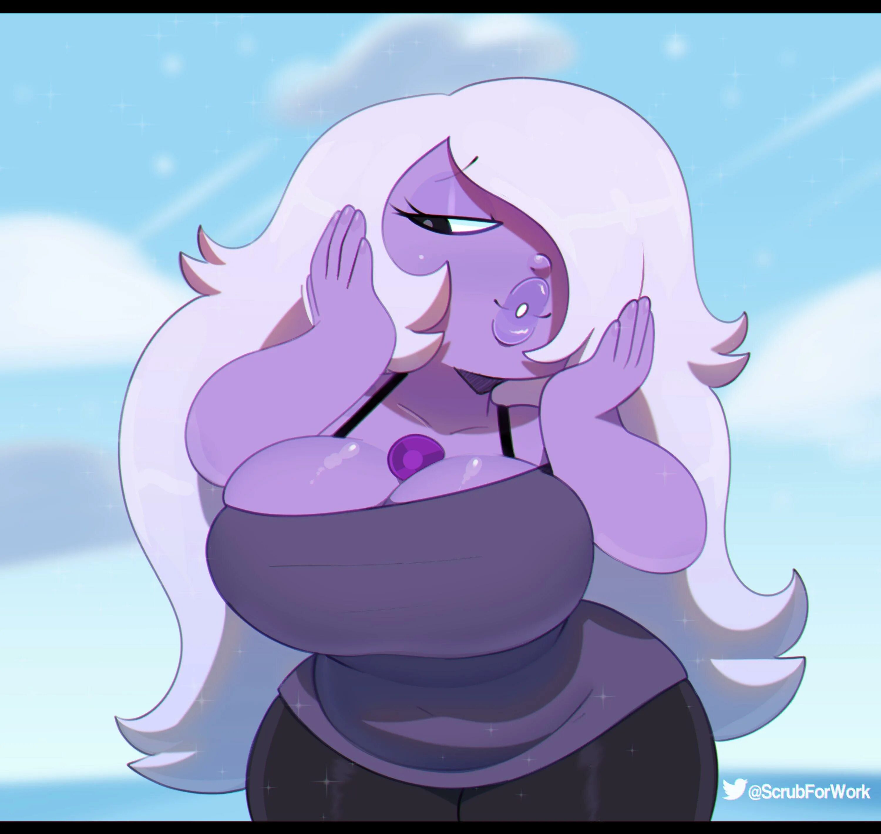 Steven universe 18. Steven universe аметист.