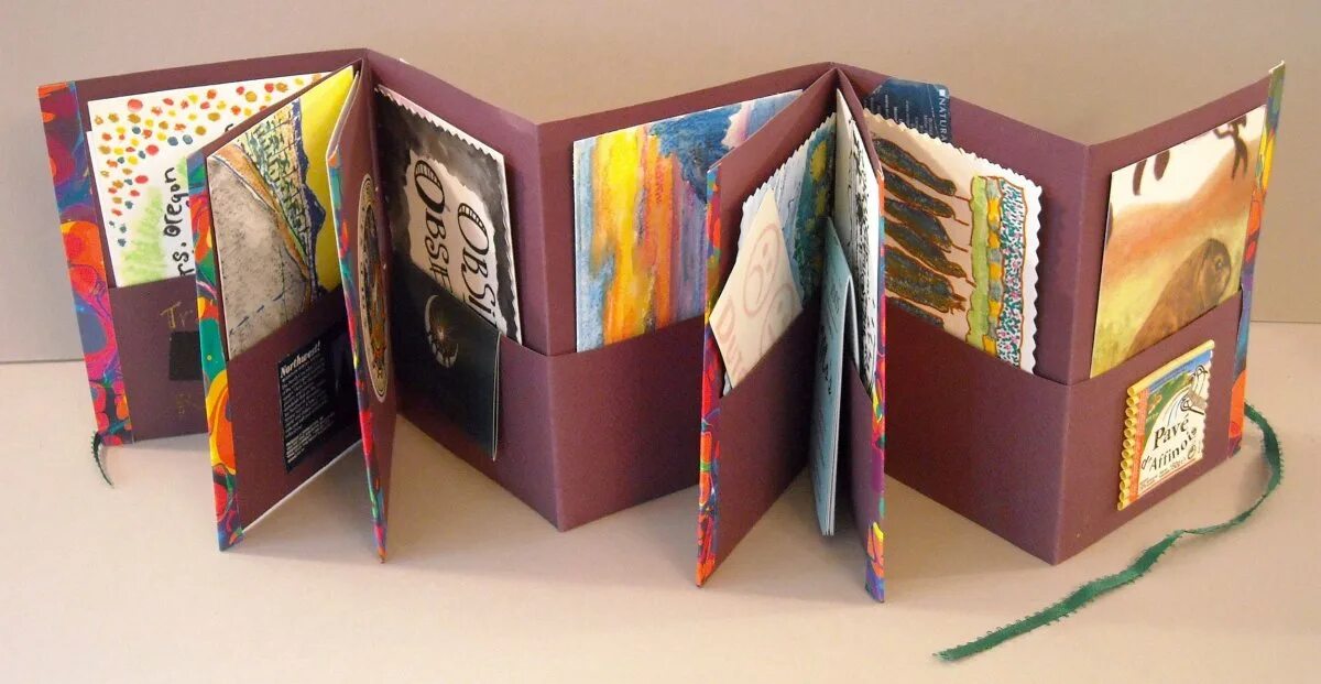 Как сделать книгу из бумаги и картона. Необычные книжки своими руками. книжка из картона. необычная книжка-раскладушка. самодельные книжки для детей.
