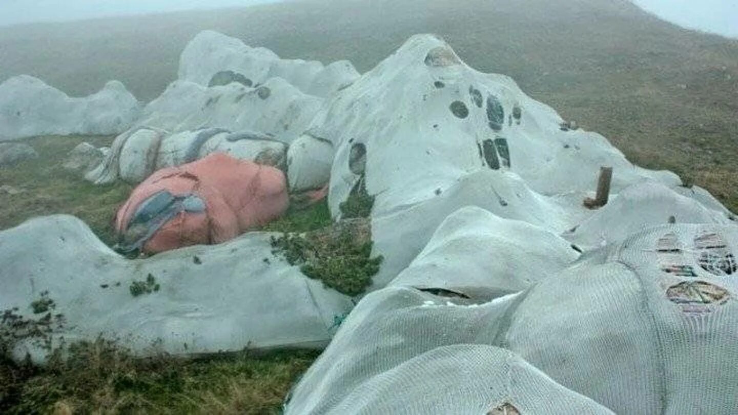 Гигант лежит