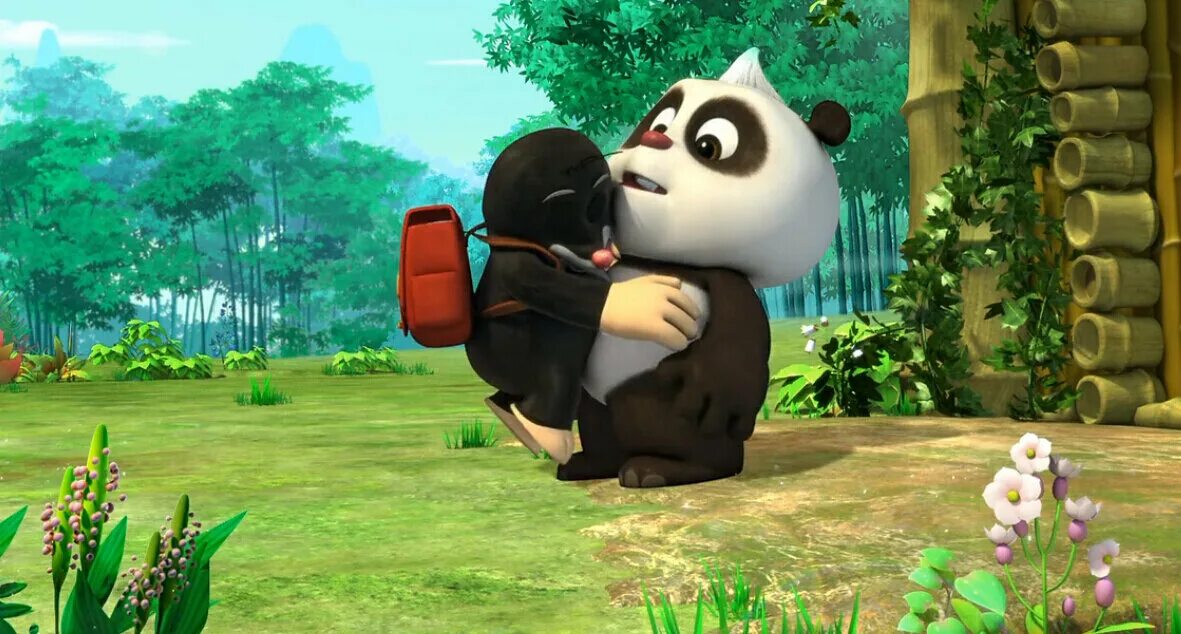 панда из мультика панда и кротик. кротик и панда мультсериал 2016. кротик и панда подряд. панда из кротик и панда. кротик и панда хохо.