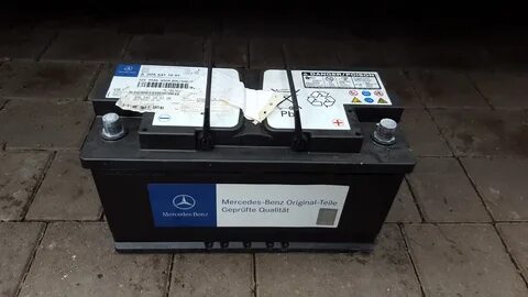 Аккумуляторы mercedes benz