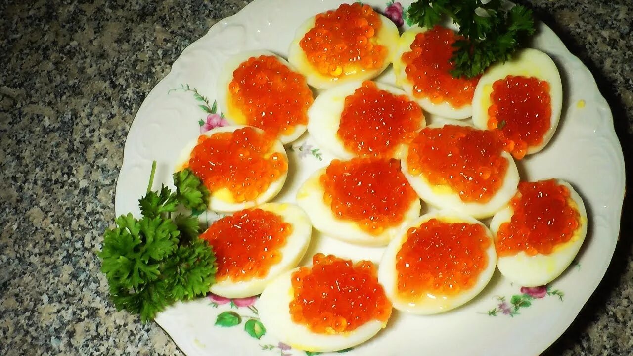 Икра с желтком