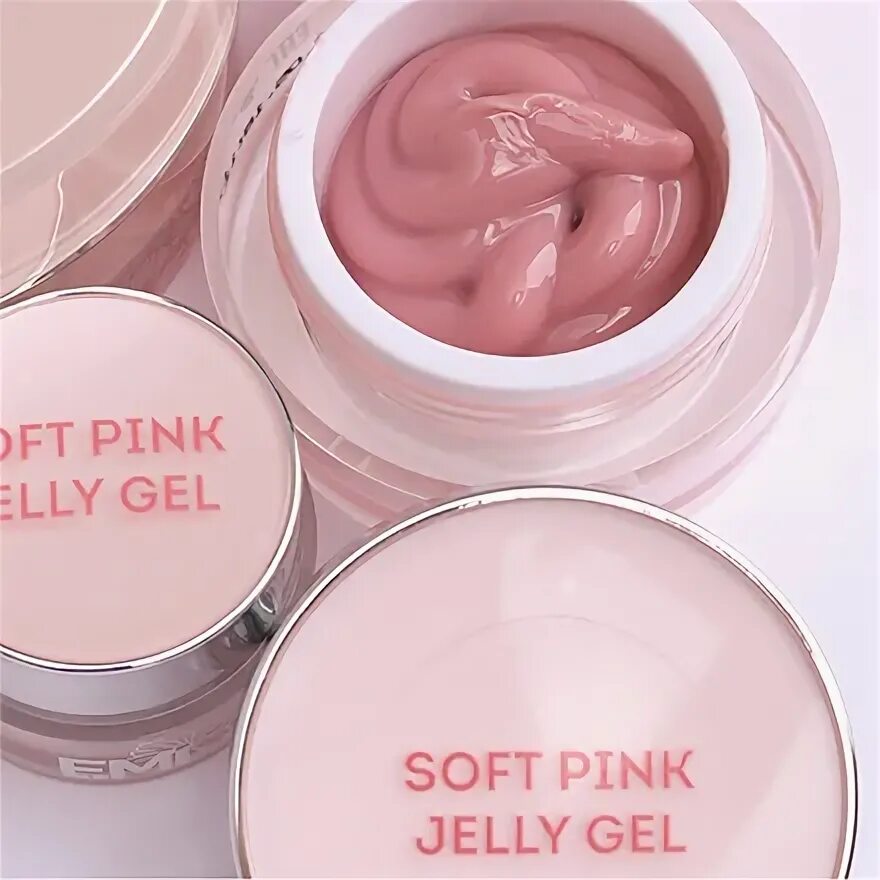 EMI гель желе. EMI камуфлирующий густой гель-желе для моделирования Soft Pink Jelly Gel , 5 г. EMI Prism Gel камуфлирующий гель для наращивания ногтей 15гр. Опция гель желе палитра. Pink jelly