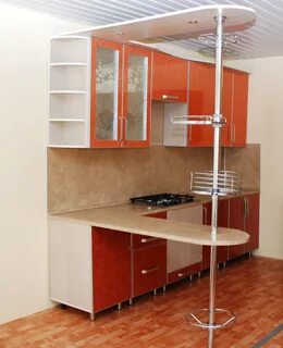 Готовые кухни с барной стойкой