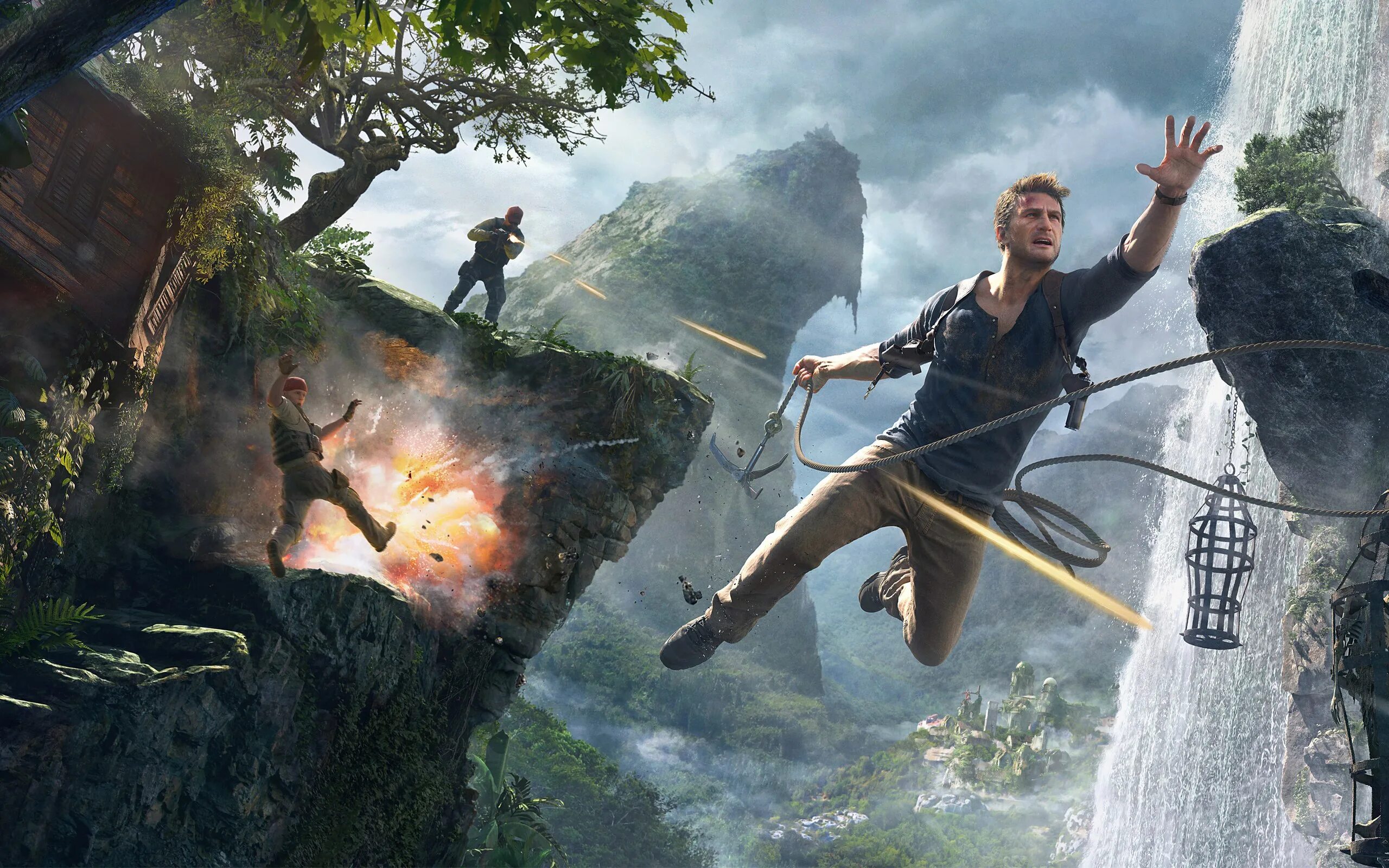 Https save4k. Uncharted 4. Uncharted 4: a Thief’s end. Uncharted 2022 игра.