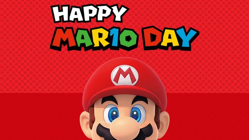 Mario day. День Марио (mar10 Day). Хэппи Марио дей.