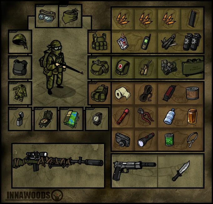 Зомби трешбокс. Иннавудс 2. innawoods сталкер солдаты. innawoods зомби. innawoods выживший.